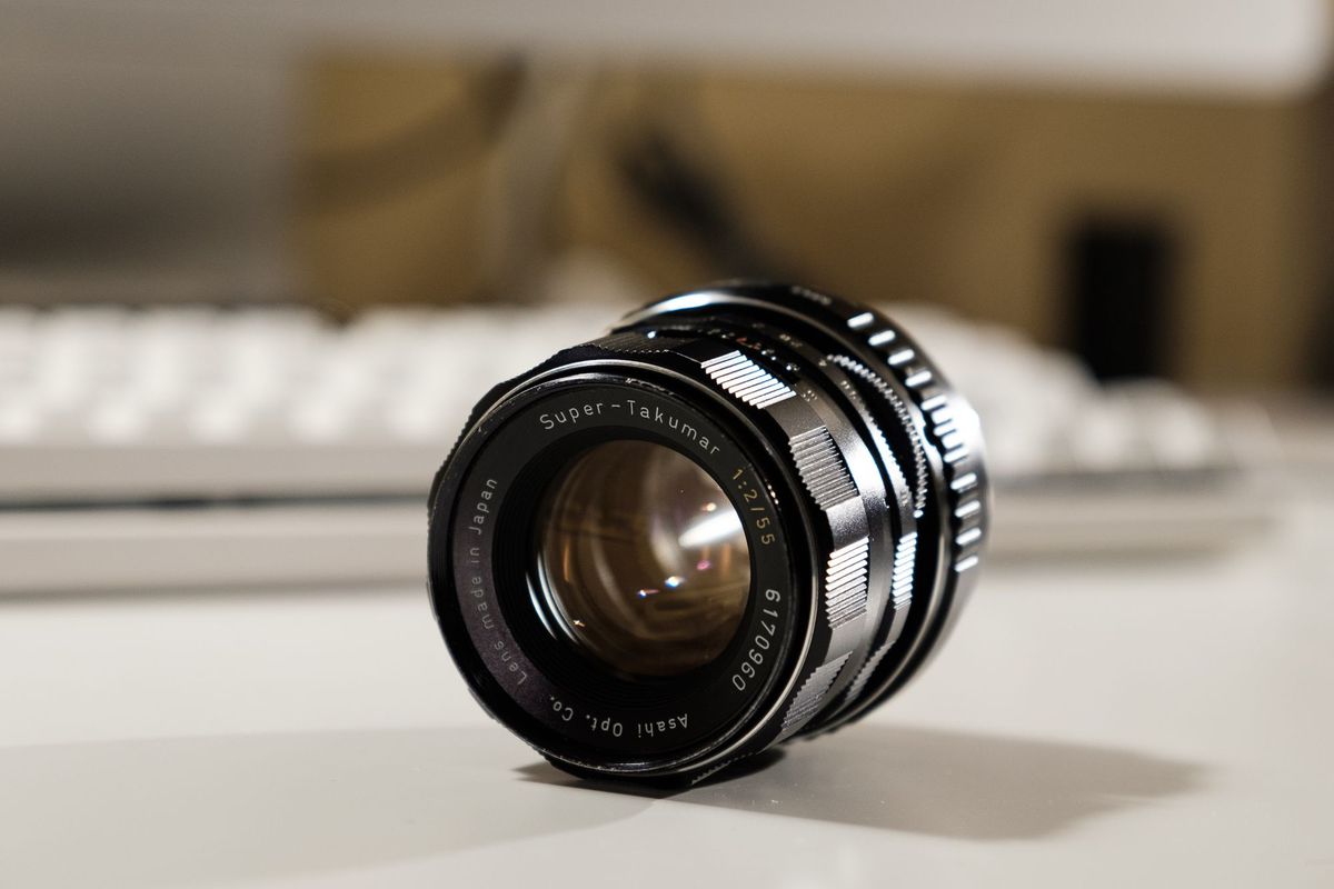 単焦点2点セット】Super Takumar 55mm 135mm SO242 単焦点2点セット