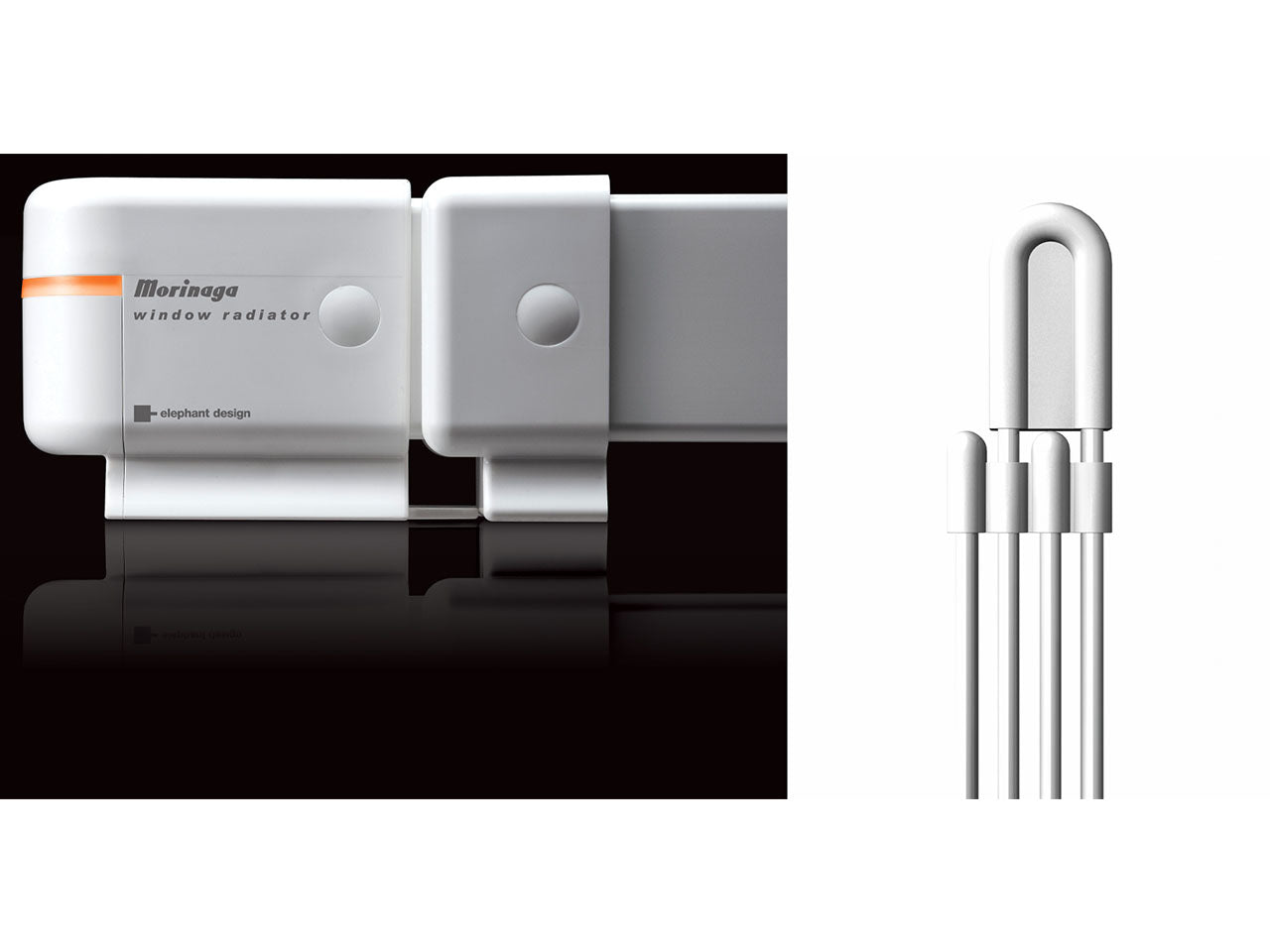 窓から部屋の寒さを解決する森永ウインドーラジエーター。W/R-1500