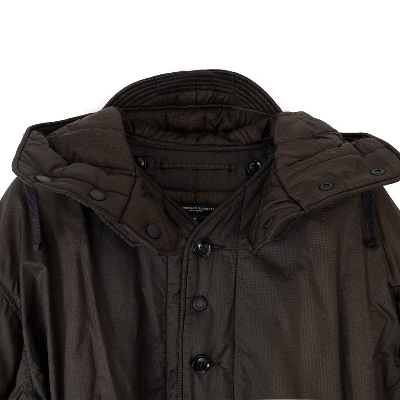 Engineered Garments 】Liner Jacket Nylon Micro Ripstop Brown – All