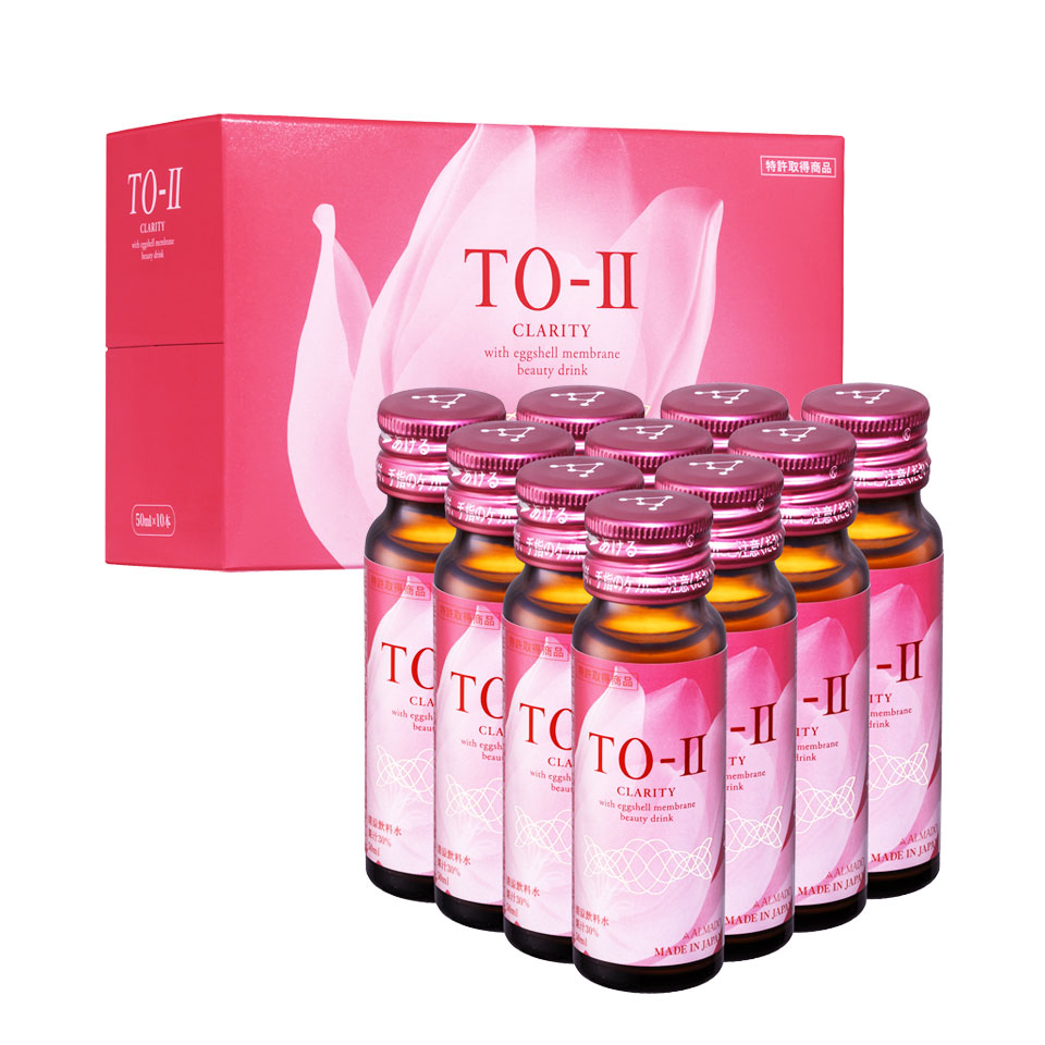 TO-Ⅱ+ビューティードリンクCLARITY 10本セット ｜卵殻膜のアルマード