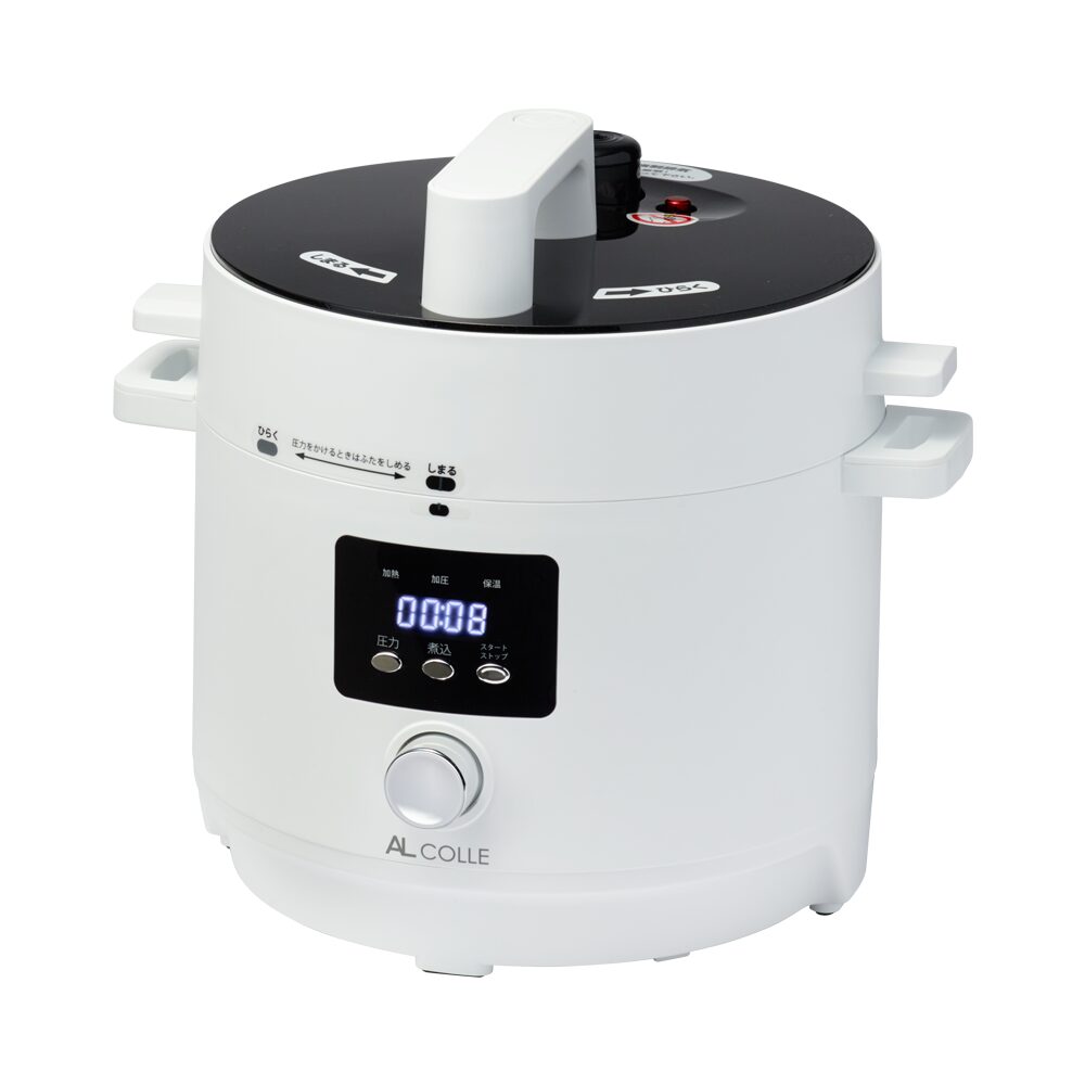 らくなべ 電気圧力鍋（APC-T120/W） | アルファックス・コイズミ