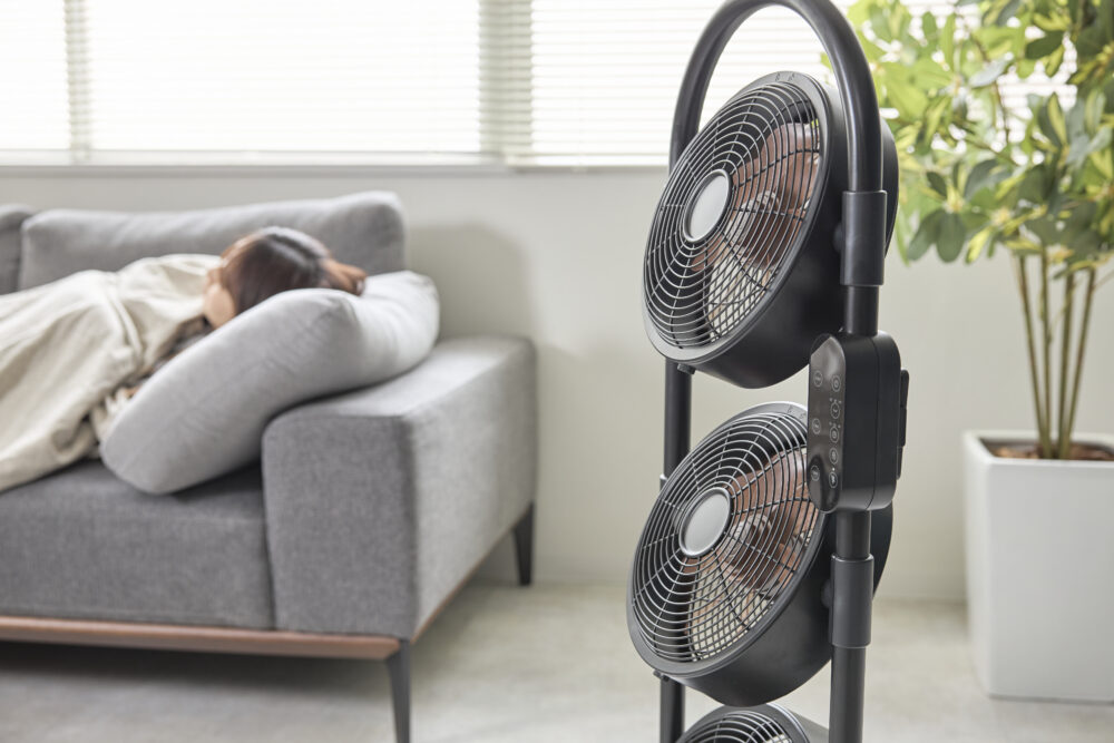 3連DCマルチファン（MLF-3302/BM/KM） | アルファックス・コイズミ