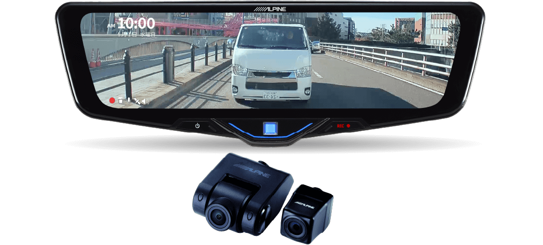 ドライブレコーダー搭載デジタルミラー/デジタルミラー | アルパイン