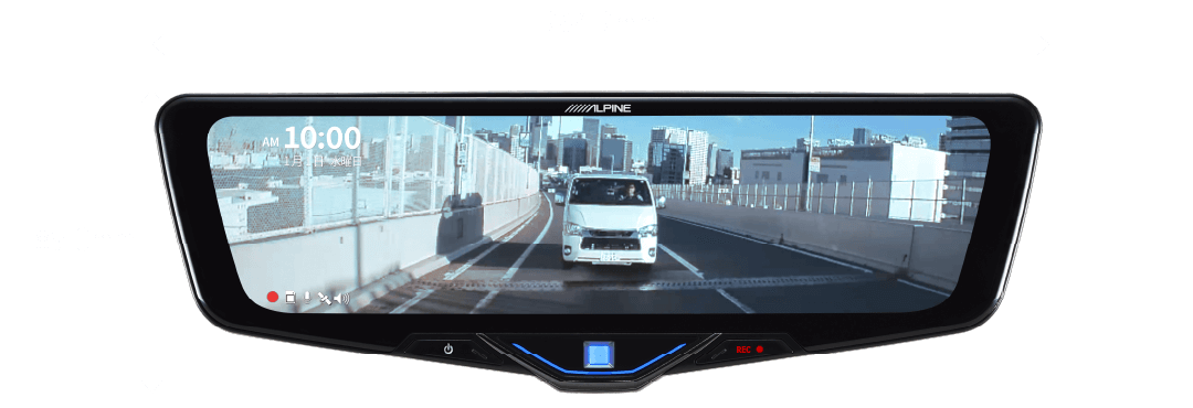 ドライブレコーダー搭載 12型デジタルミラー［車内用リアカメラ］ DVR