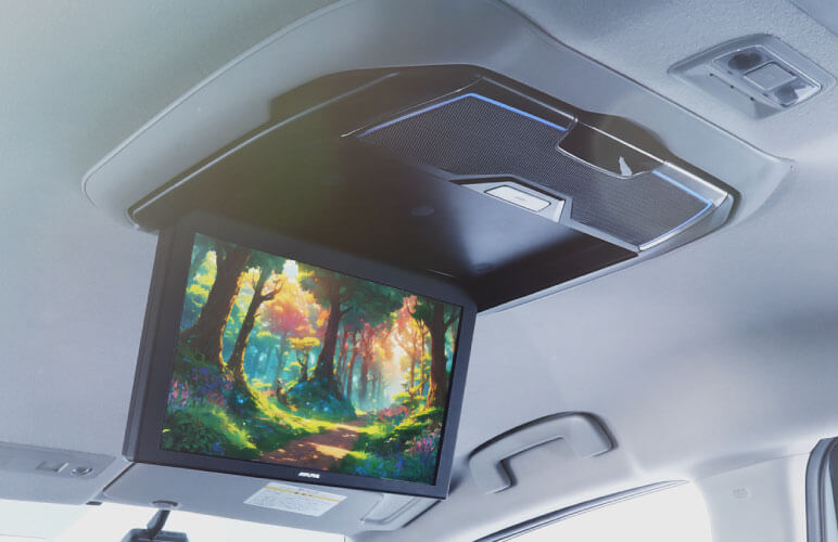 モニター｜アルパインの後席モニター「リアビジョン」製品ラインアップ