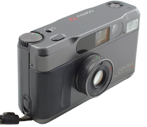 CONTAXのフィルムカメラ「T2」をお買取りさせて頂きました。人気の高級