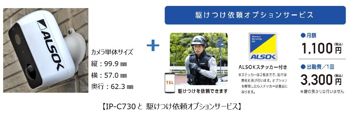 ALSOKニュース】「HOME ALSOK屋外対応無線式IPカメラ IP-C730」 6月1日