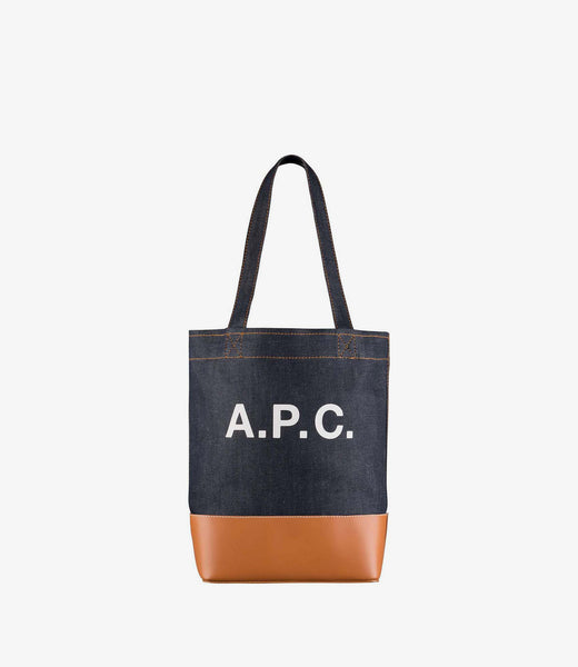 Axel Small tote bag | Japanese Denim + Leather | A.P.C. Accessories