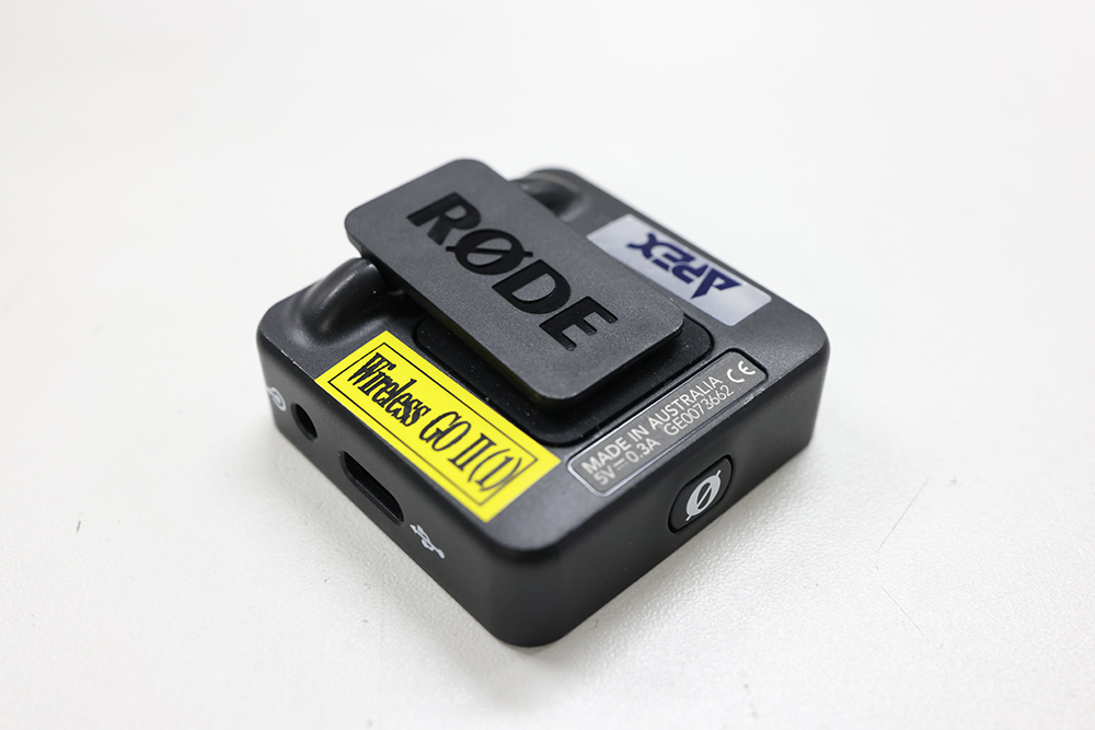RODE Wireless Go IIの使い方を詳しく解説！ 送信機に録音する方法と