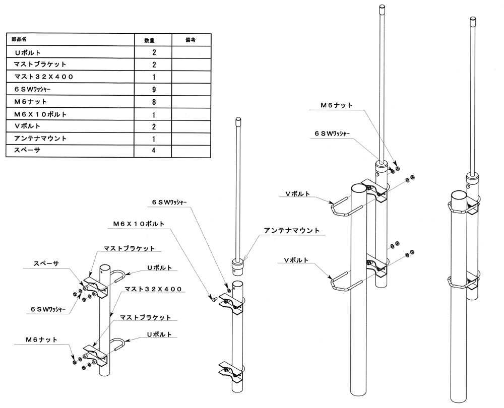 1G09-GA ADS-B 受信アンテナ －バーチャルレーター フライトレーダー