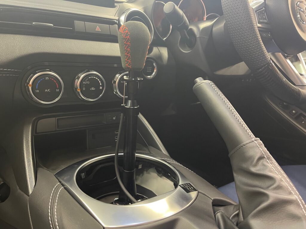 NDロードスター × CAEウルトラシフター＋DDMコラムエクステンダー