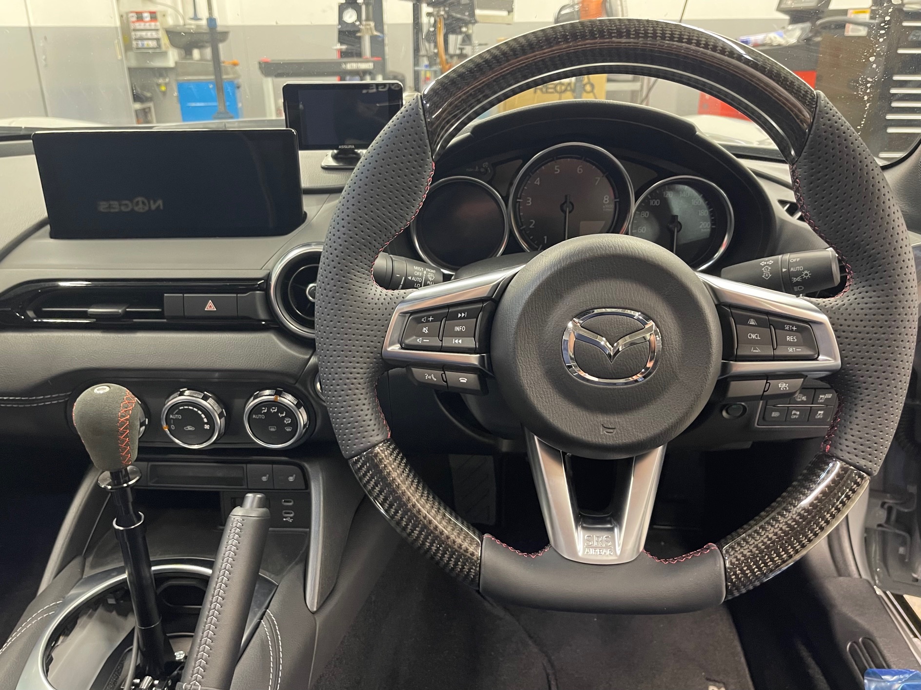 NDロードスター × CAEウルトラシフター＋DDMコラムエクステンダー