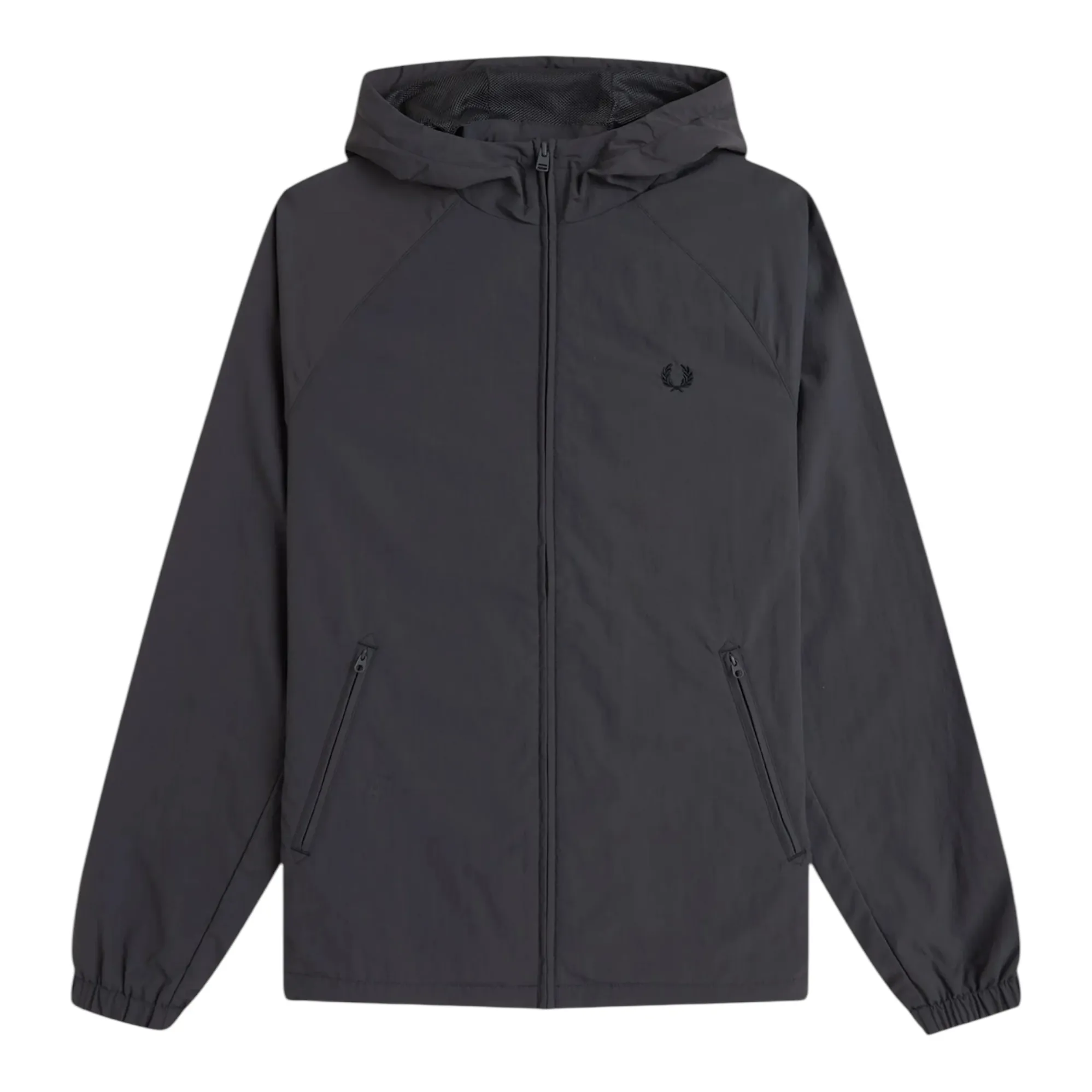 Fred Perry J9049 - 297 Mens Hooded Shell Jacket Anchor Grey
