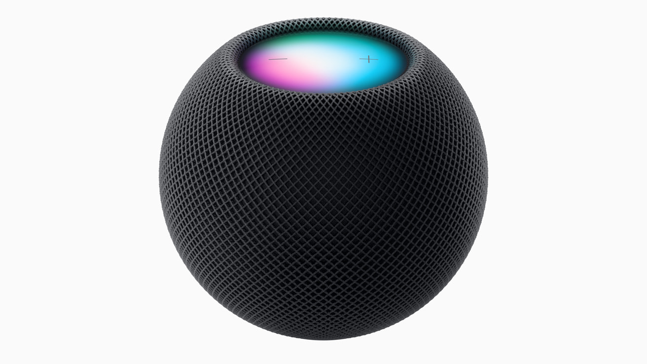 Apple introduces HomePod mini in midnight - Apple