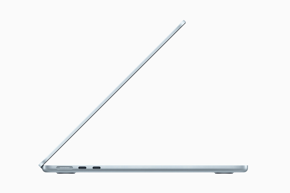 Apple、M4チップを搭載し、スカイブルーのカラーの新しいMacBook Airを
