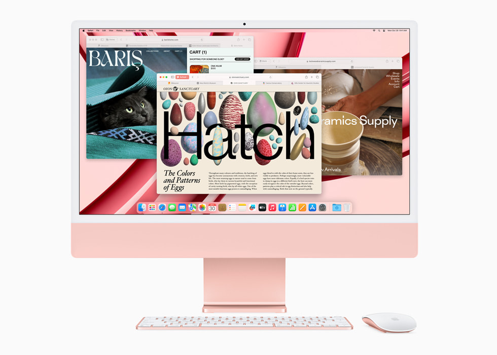 Apple supercharges 24-inch iMac with new M3 chip - Apple