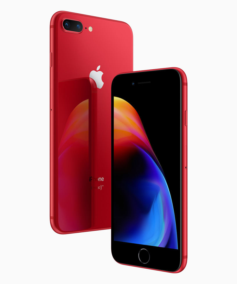 Apple introduces iPhone 8 and iPhone 8 Plus (PRODUCT)RED Special