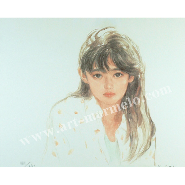 おおた慶文「いつわり」 自筆サイン、エディションナンバー入り限定版画