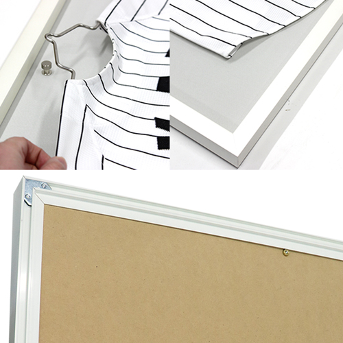 ユニフォーム額縁:MRN-K1506 シルバー (UVカットアクリル) | マルニ