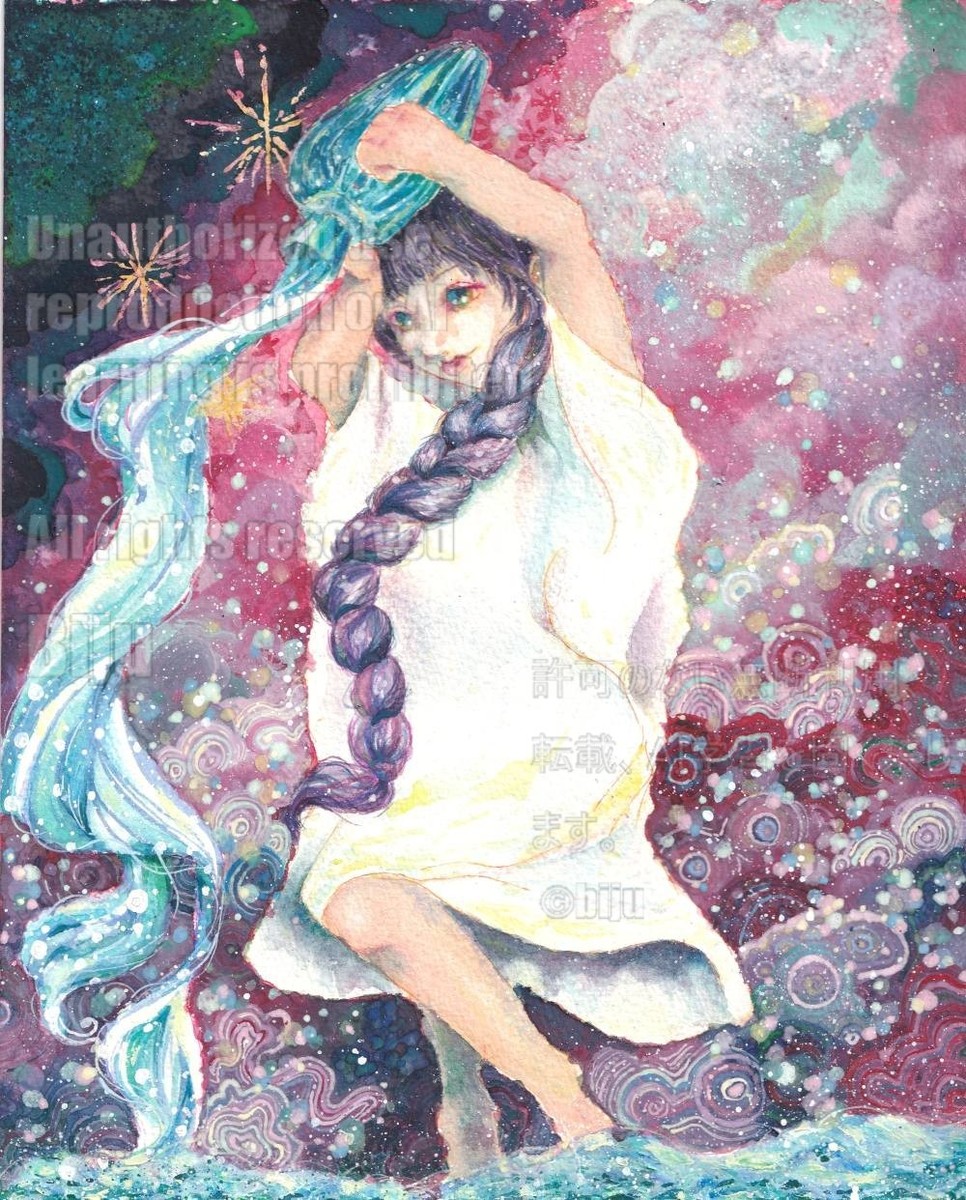 オーロラ爆発」 by ニシキゴイ｜Artmeter｜暮らしを彩るアートが