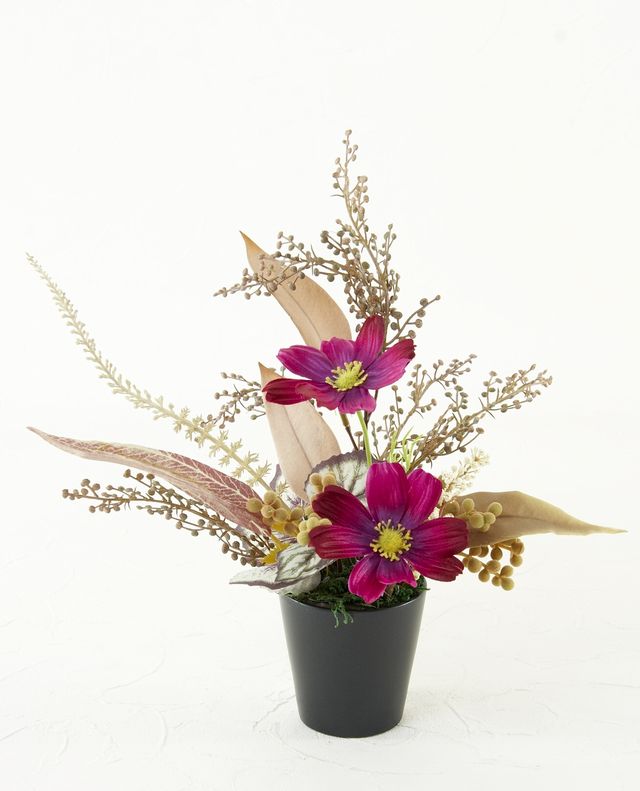 造花・アーティフィシャルフラワーアレンジメント】和モダン・和風