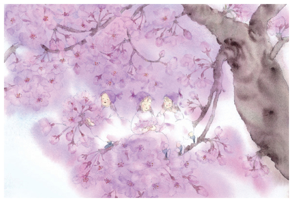 畑典子 絵画(版画/アーカイバル) さくら 3712|アート＆フレーム|絵と