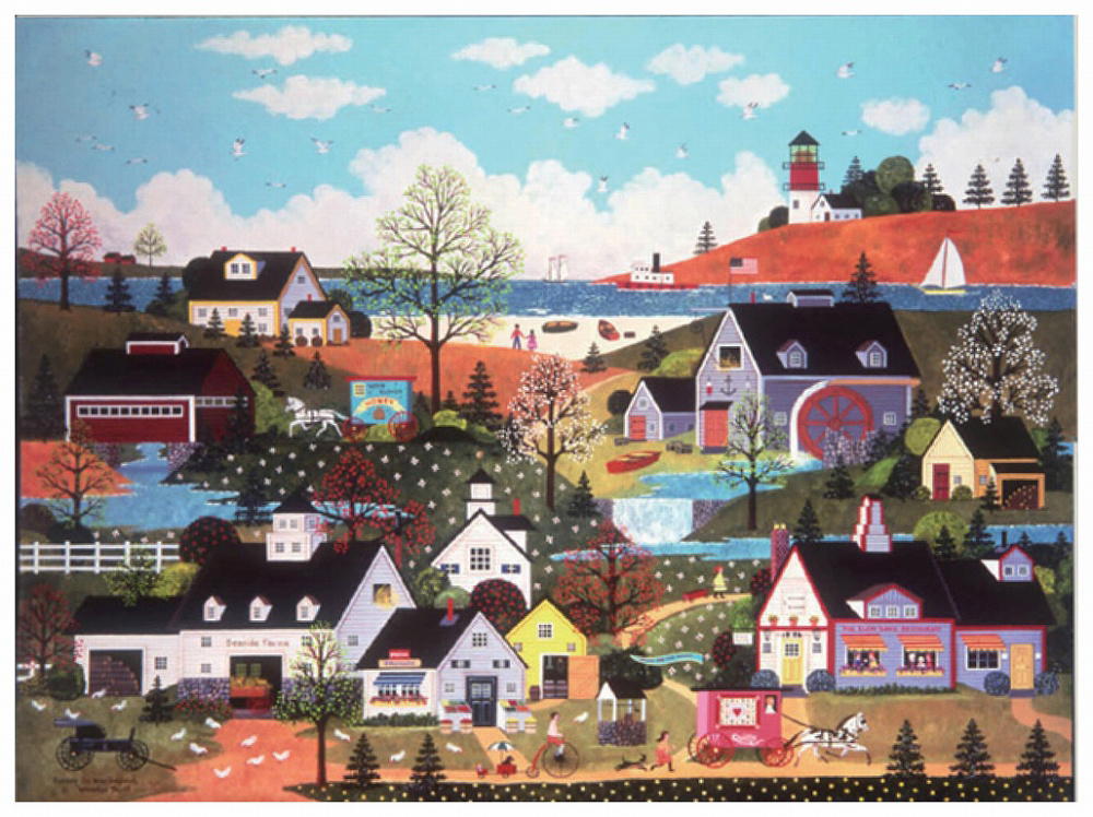 ジェーン・ウースター・スコット 絵画 (版画/ジクレー) Sunday in New