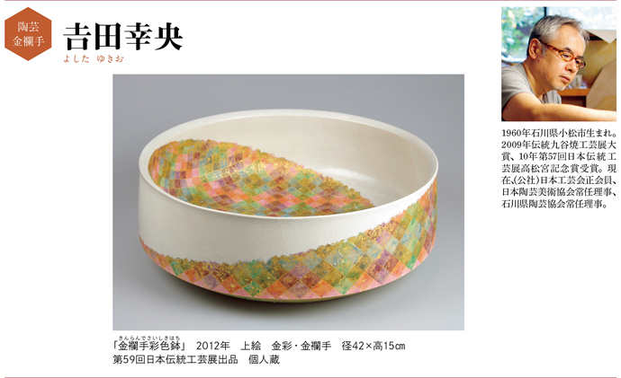 吉田幸央—陶芸・金襴手 | Art Annual online