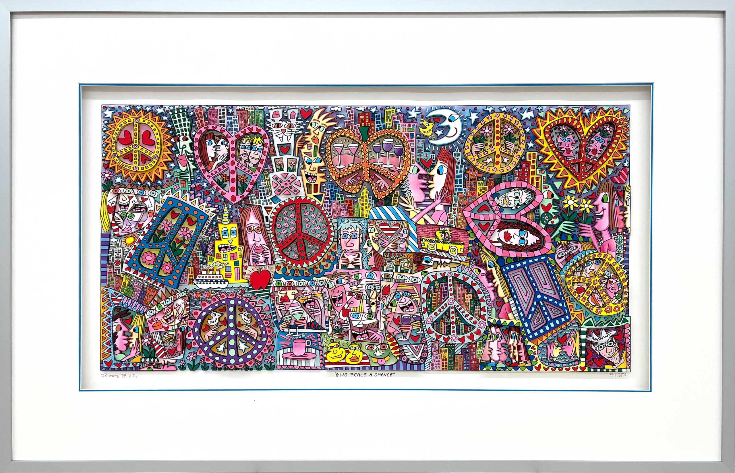 Give peace a chance | Artwork by James Rizzi | Galeria HMH | Art