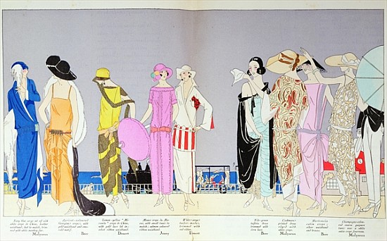 The Seaside, fashion plate from Art Gout - Artist Artist as art