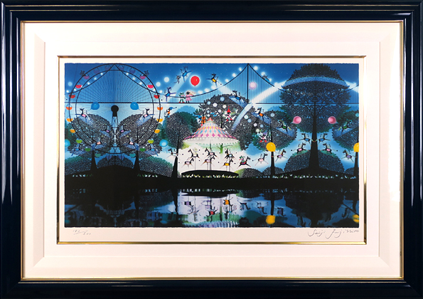 藤城清治「木馬の夢」卸売価格で販売