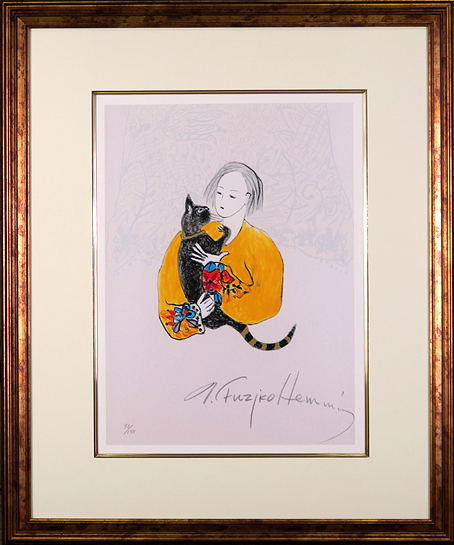 フジ子・ヘミング「迷い込んだ猫・クリクリ」卸価格販売