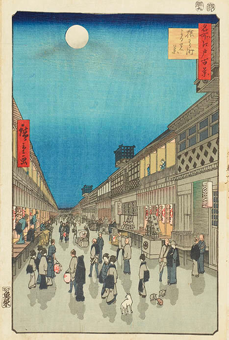 広重 名所江戸百景 | 太田記念美術館 | 美術館・展覧会情報サイト