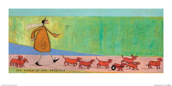 Sam Toft (The March of the Sausages) Art Print | The Art Group