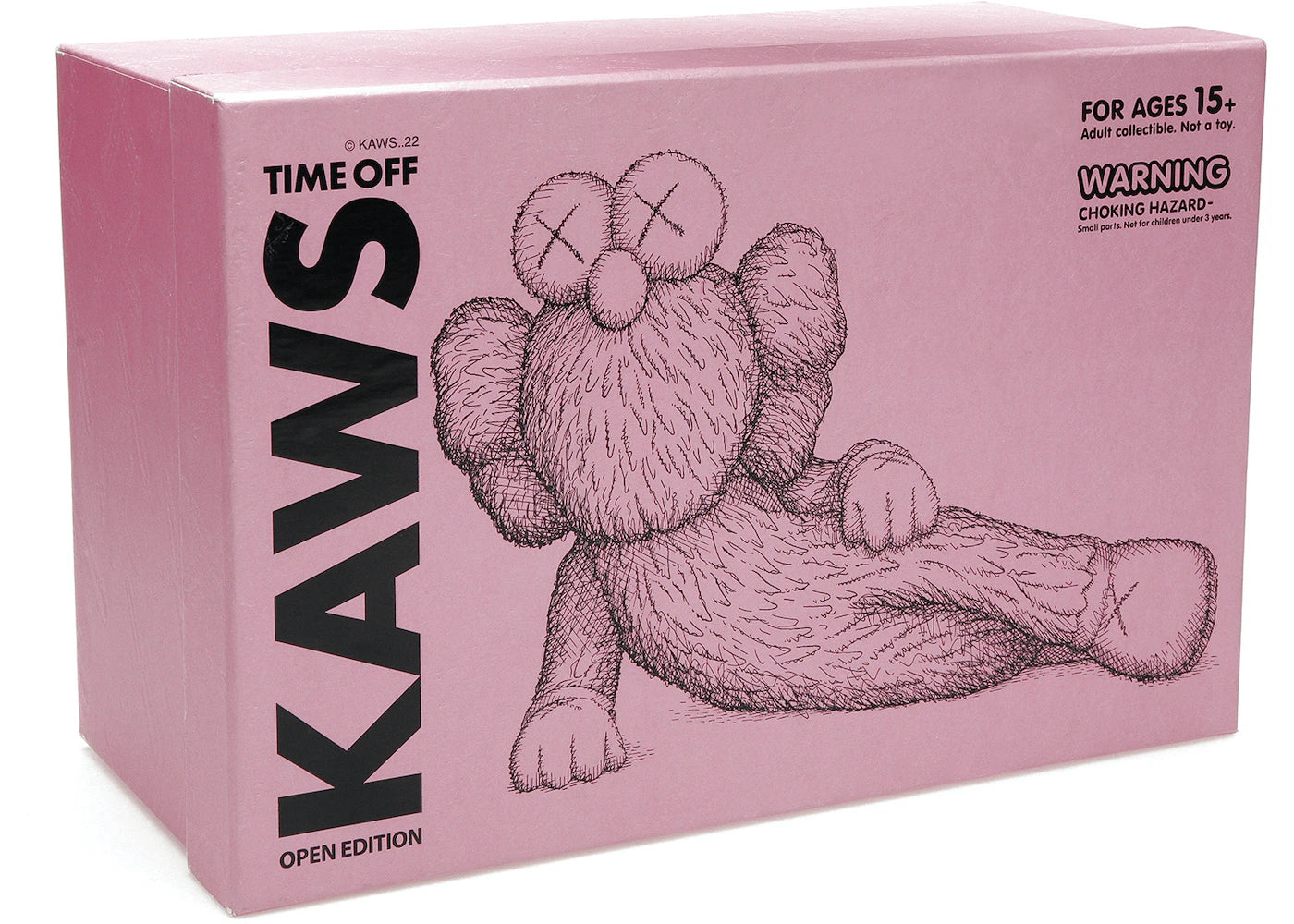 KAWS Sculptures for sale - Time Off (Pink) – ARTETRAMA