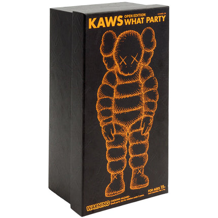 KAWS Sculptures for sale - What Party (Orange) – ARTETRAMA