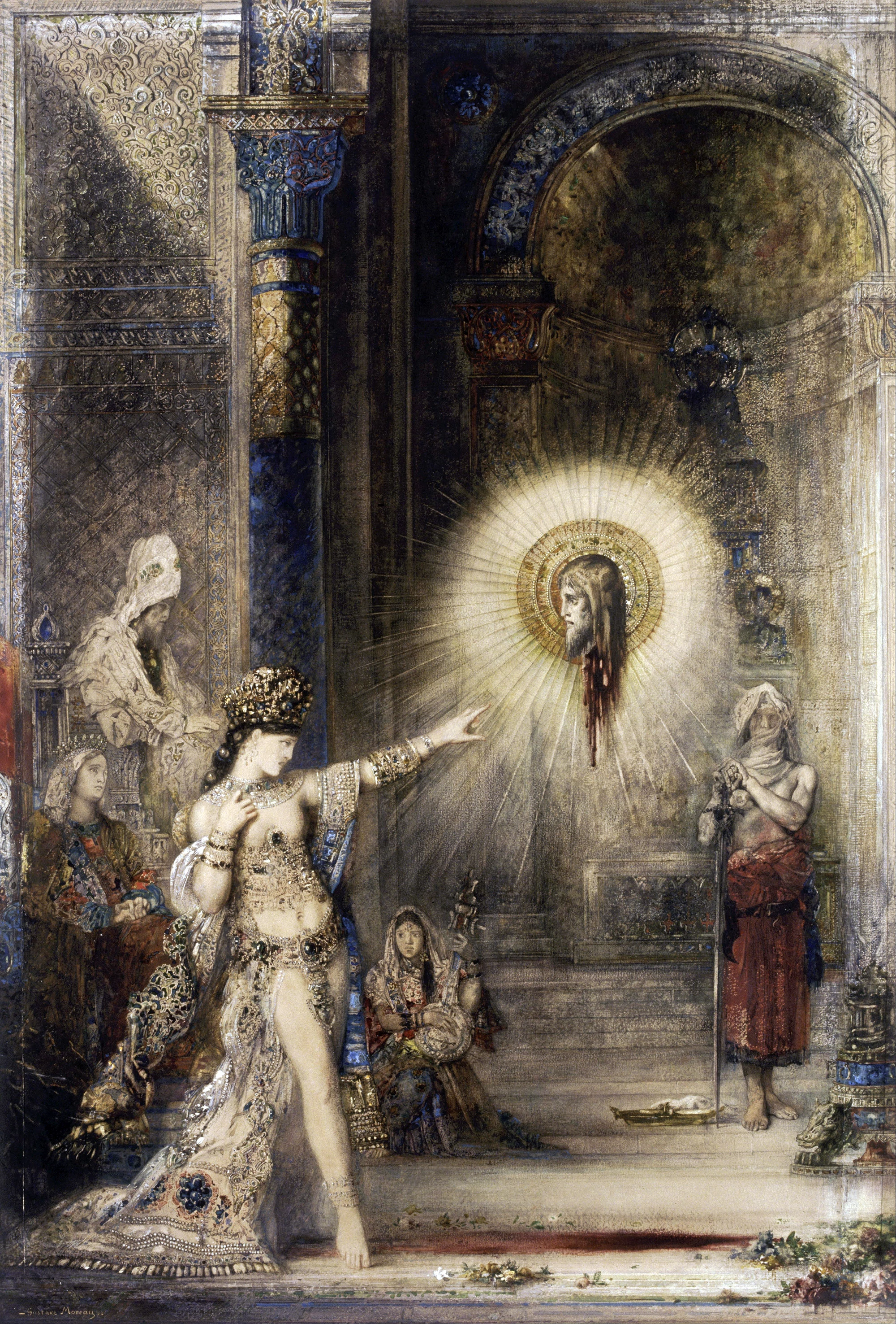 Gustave Moreau - A hermit explores the dreamscape