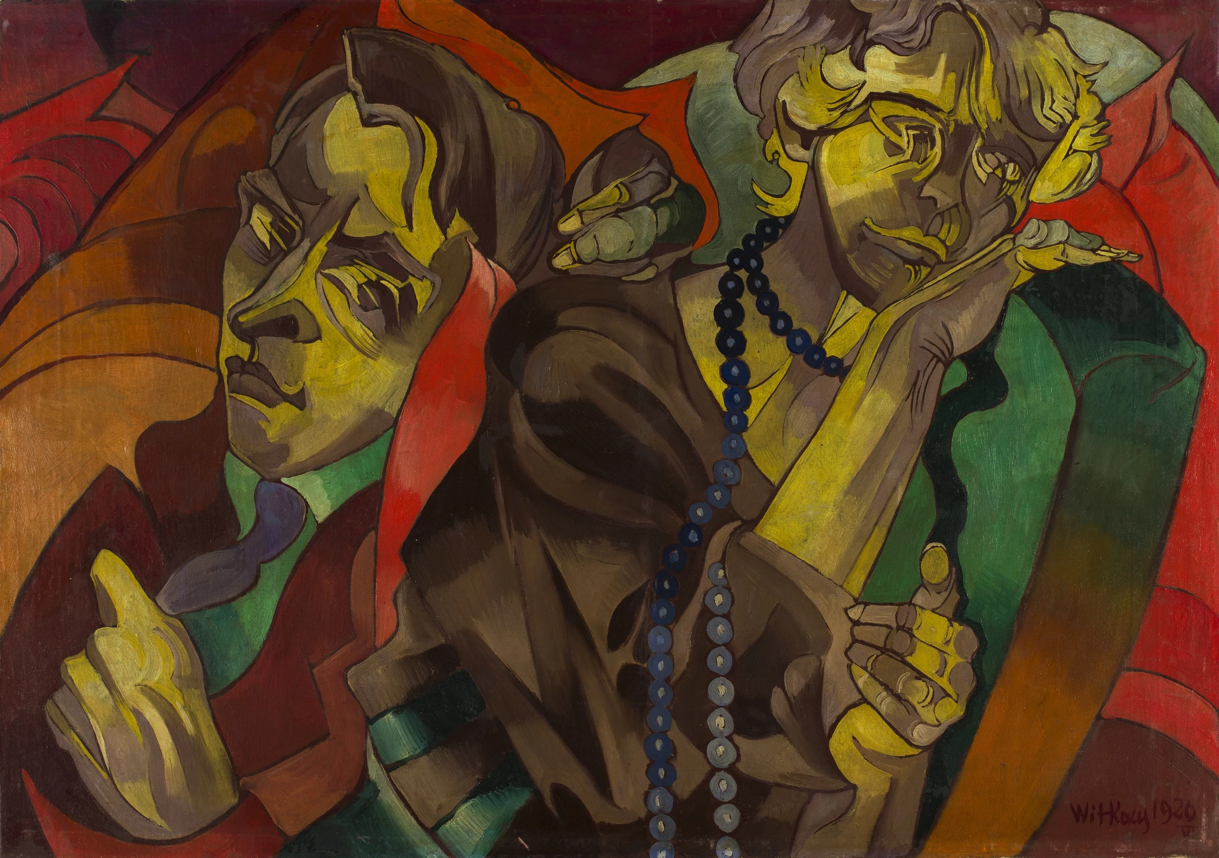 Two Heads by Stanisław Ignacy Witkiewicz | Obelisk Art History