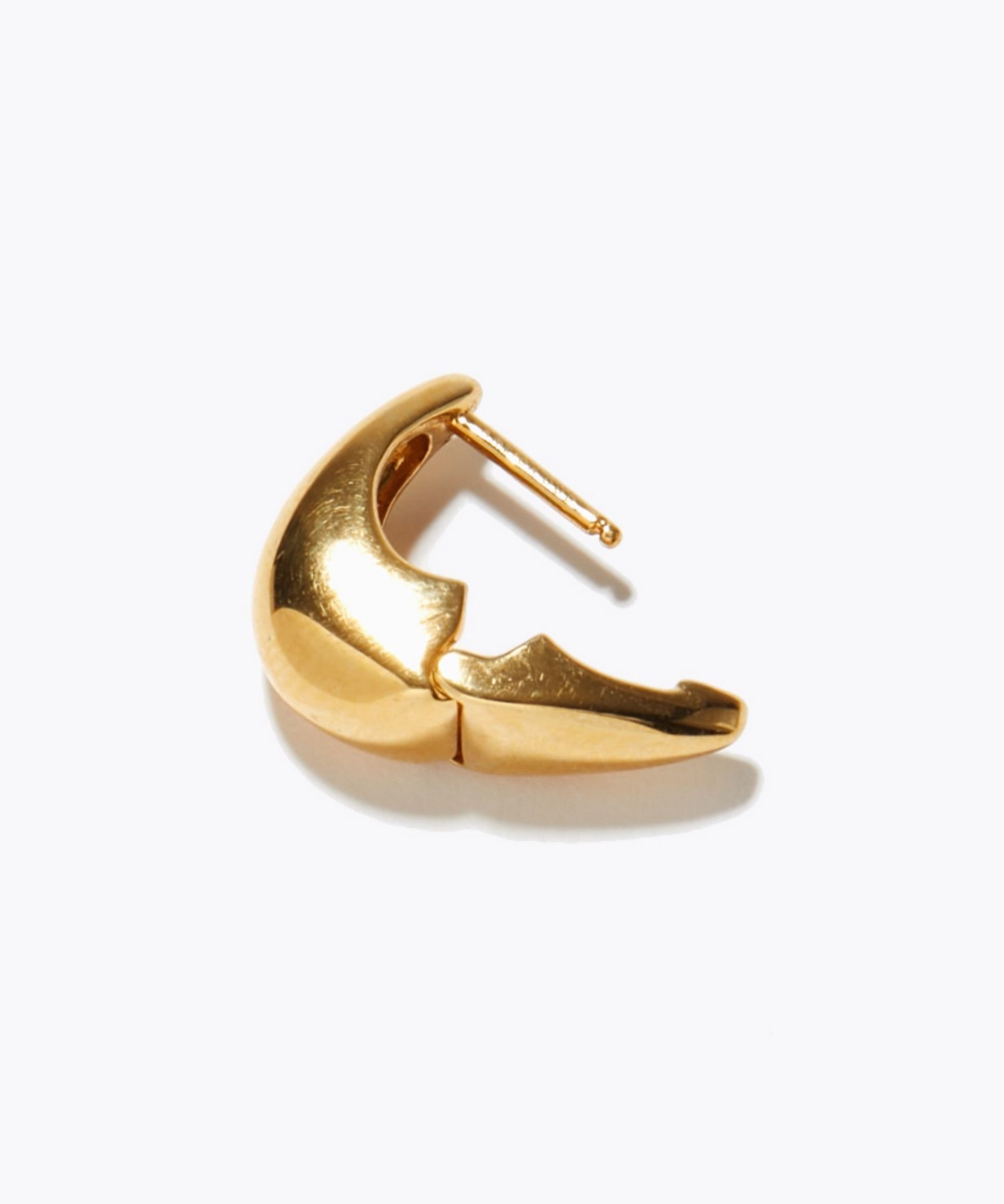 bone] drop clipper pierced earring｜ARTIDA OUD（アルティーダ ウード）