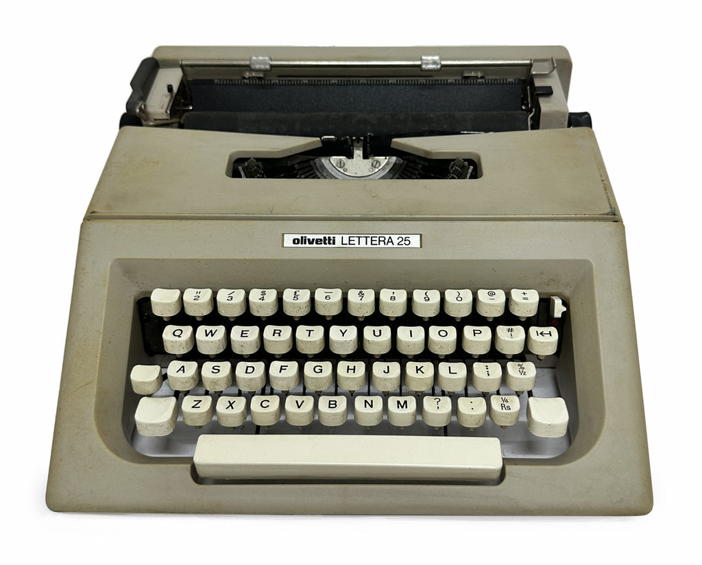 Olivetti Lettera 25 Portable Typewriter – Artisera
