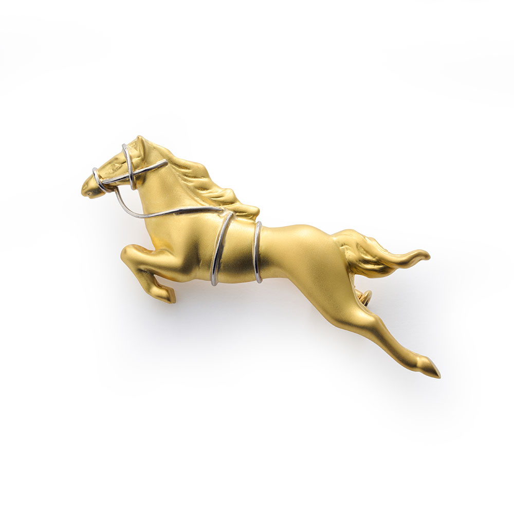 K18/PTブローチ - アートジュエリー | Art Jewelry 横浜馬車道