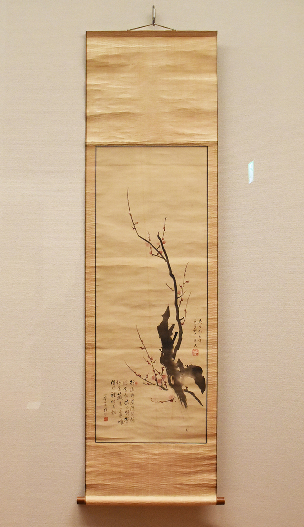 京都・細見美術館にて、江戸琳派を確立した酒井抱一に憧れ、慕った絵師