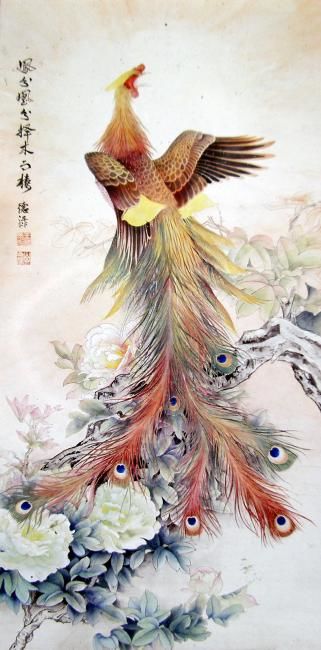 Phoenix, 絵画 山农 王德禄によって | ArtMajeur