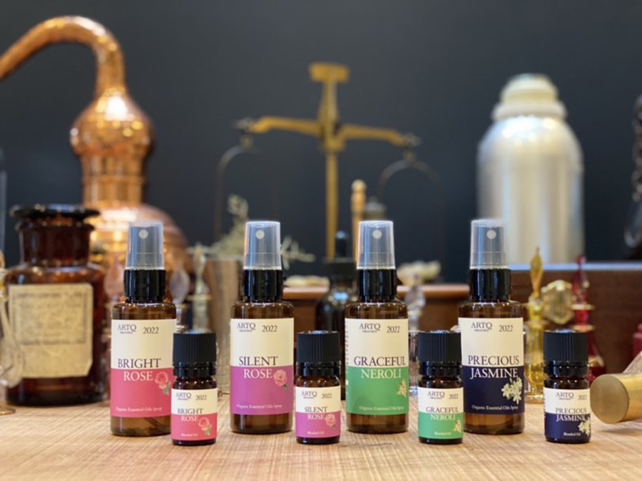 オーガニックローズ・ネロリ・ジャスミン 2022 ーARTQオーガニック契約