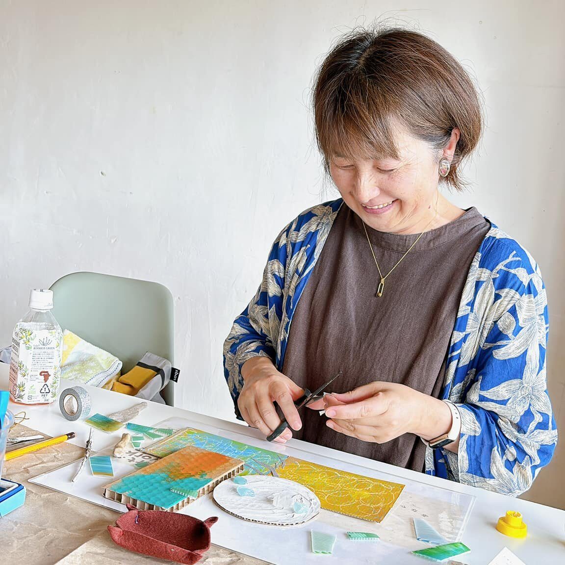 旅するシーグラス＠新宿御苑前 | アートワークカフェ（ART WORK CAFE）