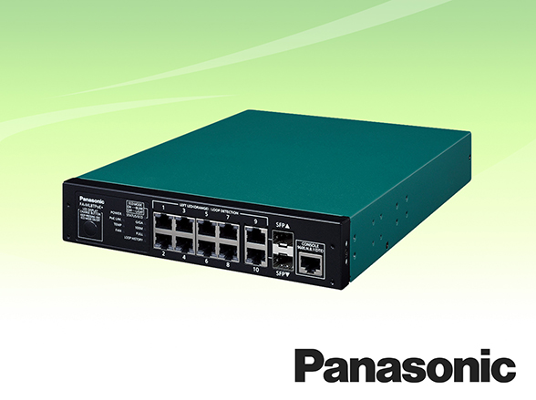 PN230893 Panasonic 8ポート PoE給電スイッチングハブ FA-ML8TPoE+: