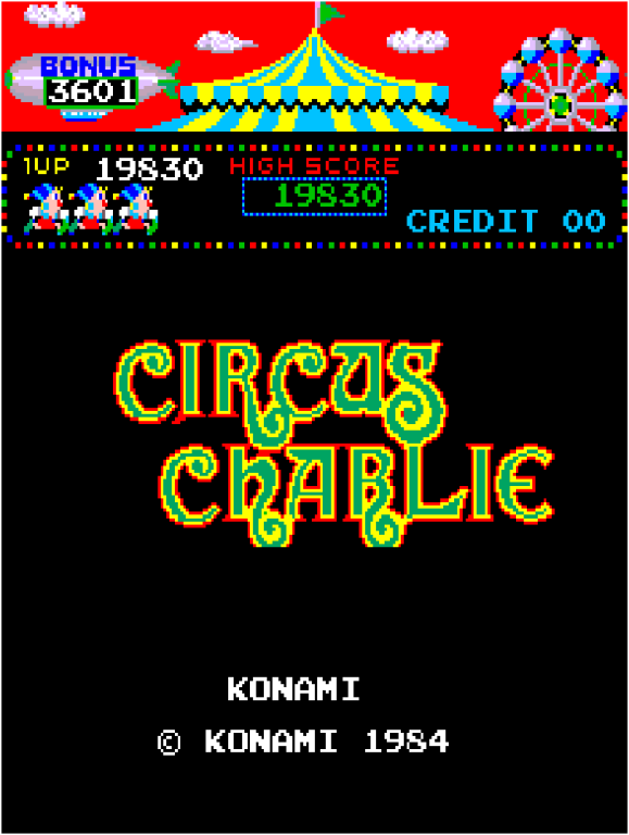 アーケードアーカイブス サーカスチャーリー | アーケードアーカイブス