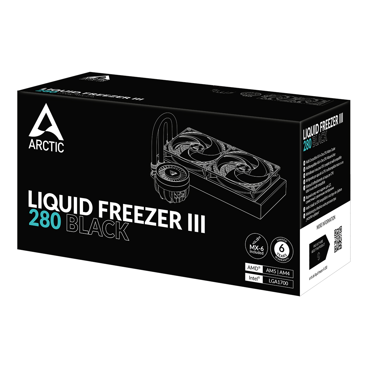 Liquid Freezer III 280 | Multicompatible All-in-One CPU Water