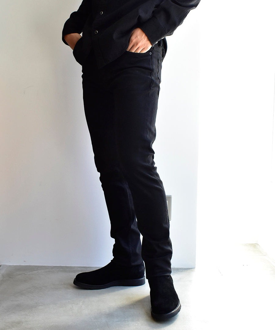 MINEDENIM(マインデニム) - Suede Leather Back Zip Boots – Area