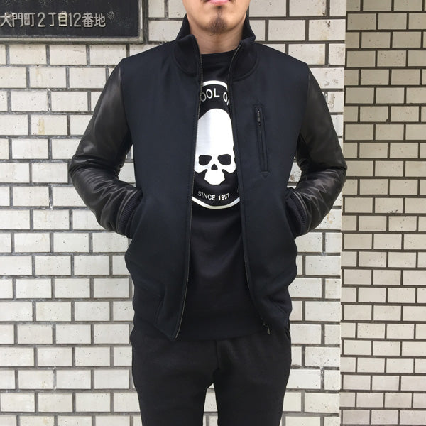 Lounge Lizard DOUBLE CLOTH SAXONY x HORSE HIDE スタジャン No.5678